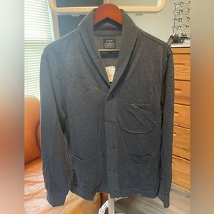 J. Crew Fleece Cardigan Sweater